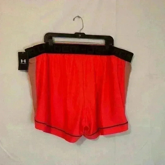 UA Under‎ Armour Women's Active Play Up Side Mesh Shorts - Stardust Pink Size 3X - Picture 4 of 7